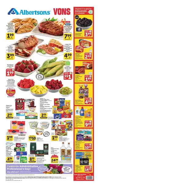 Albertsons catalogue in Temple City CA | Discounts and promotions | 2026-04-15T00:00:00.000Z - 2026-04-21T00:00:00.000Z