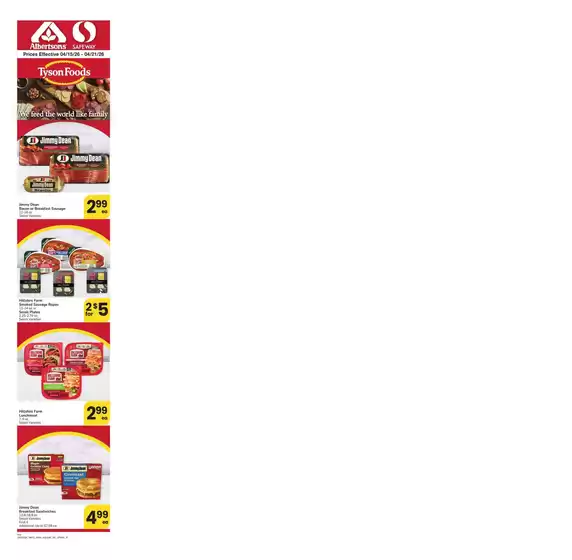 Safeway catalogue in Willcox AZ | Discounts and promotions | 2026-04-15T00:00:00.000Z - 2026-04-21T00:00:00.000Z
