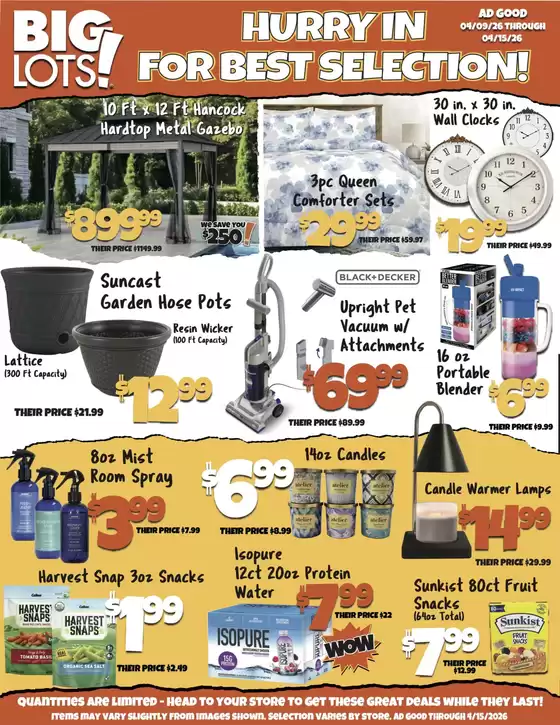 Big Lots catalogue | Big Lots weekly ad | 2026-04-09T00:00:00.000Z - 2026-04-15T00:00:00.000Z