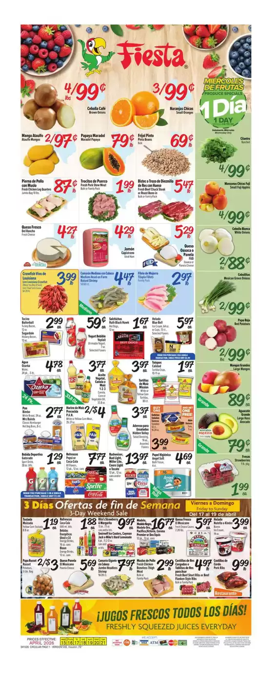 Fiesta Mart catalogue in Richmond TX | Weekly Ad | 2026-04-15T00:00:00.000Z - 2026-04-21T00:00:00.000Z