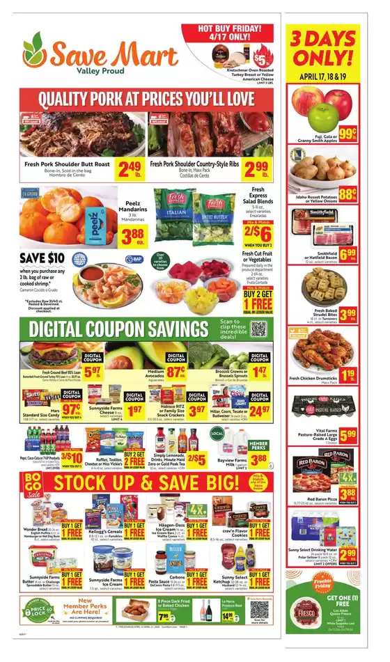Save Mart catalogue in West Sacramento CA | Weekly | 2026-04-15T00:00:00.000Z - 2026-04-21T00:00:00.000Z