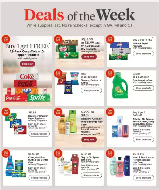 Walgreens catalogue | Exclusive deals for our customers | 2026-04-19T00:00:00.000Z - 2026-04-25T00:00:00.000Z