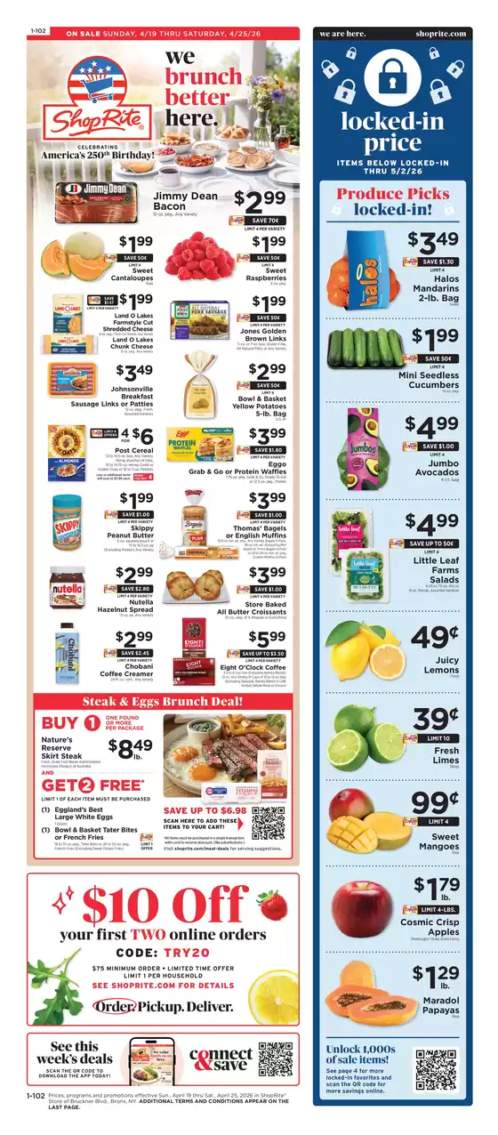 ShopRite catalogue | Great discounts on selected products | 2026-04-16T00:00:00.000Z - 2026-04-25T00:00:00.000Z