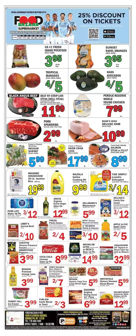 Food Bazaar catalogue | Exclusive bargains | 2026-04-16T00:00:00.000Z - 2026-04-22T00:00:00.000Z