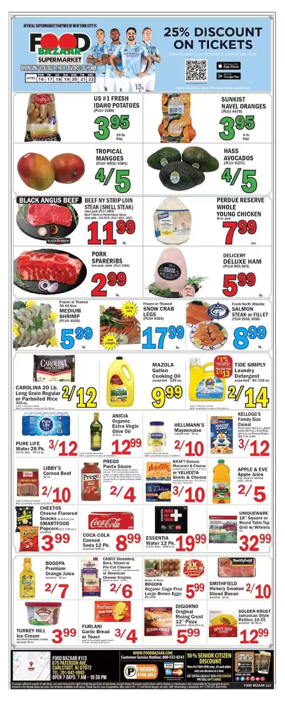 Food Bazaar catalogue | Save now with our deals | 2026-04-16T00:00:00.000Z - 2026-04-22T00:00:00.000Z