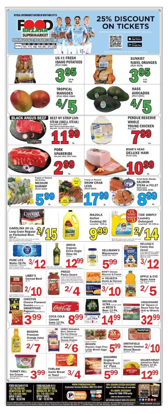 Food Bazaar catalogue | Top deals and discounts | 2026-04-16T00:00:00.000Z - 2026-04-22T00:00:00.000Z