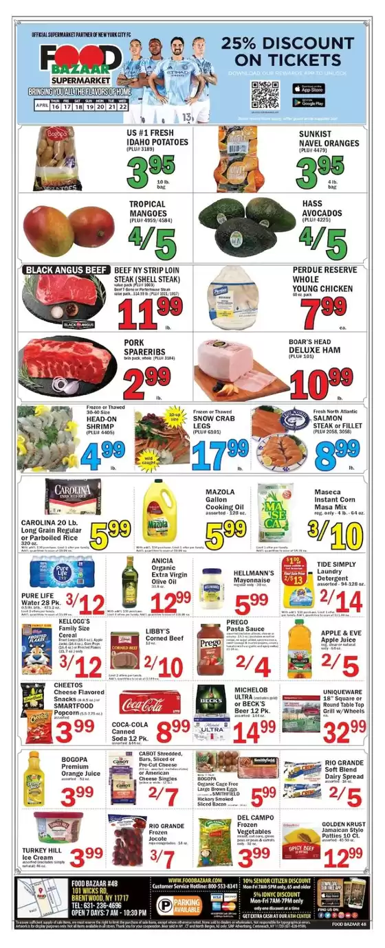 Food Bazaar catalogue | Great offer for bargain hunters | 2026-04-16T00:00:00.000Z - 2026-04-22T00:00:00.000Z