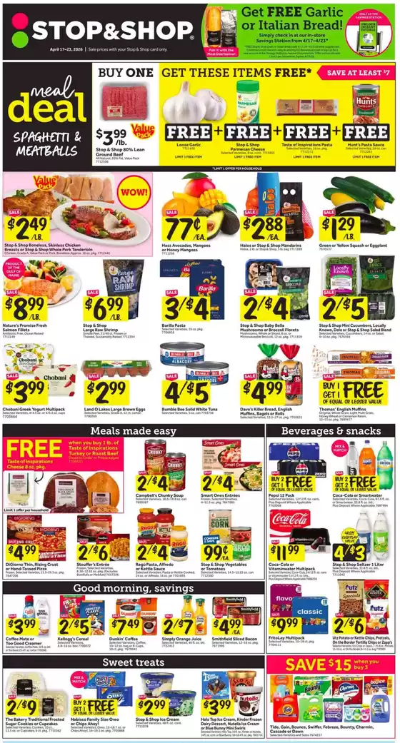 Stop&Shop catalogue | Top offers for all bargain hunters | 2026-04-17T00:00:00.000Z - 2026-04-23T00:00:00.000Z