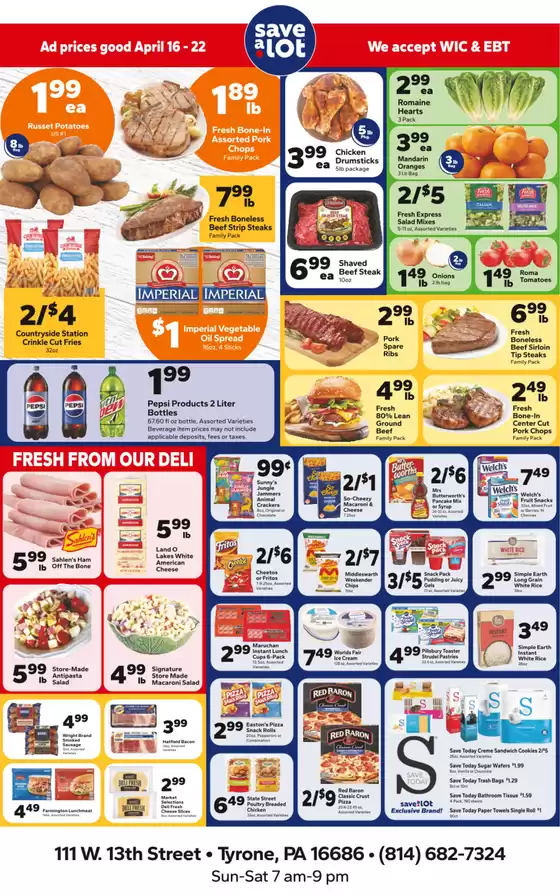 Save a Lot catalogue | Discounts and promotions | 2026-04-16T00:00:00.000Z - 2026-04-22T00:00:00.000Z