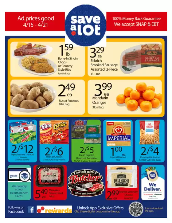 Save a Lot catalogue in Roseville OH | Current bargains and offers | 2026-04-15T00:00:00.000Z - 2026-04-21T00:00:00.000Z