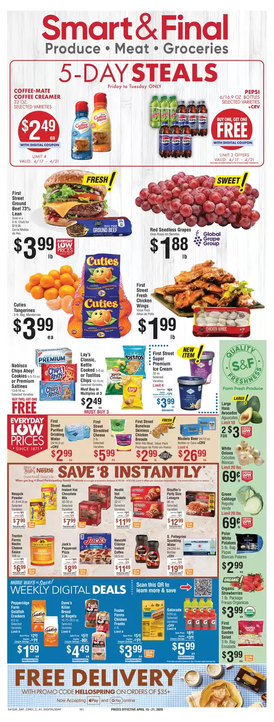 Smart & Final catalogue | Weekly Ad Savings (04/15/2026 - 04/21/2026) | 2026-04-17T00:00:00.000Z - 2026-04-21T00:00:00.000Z