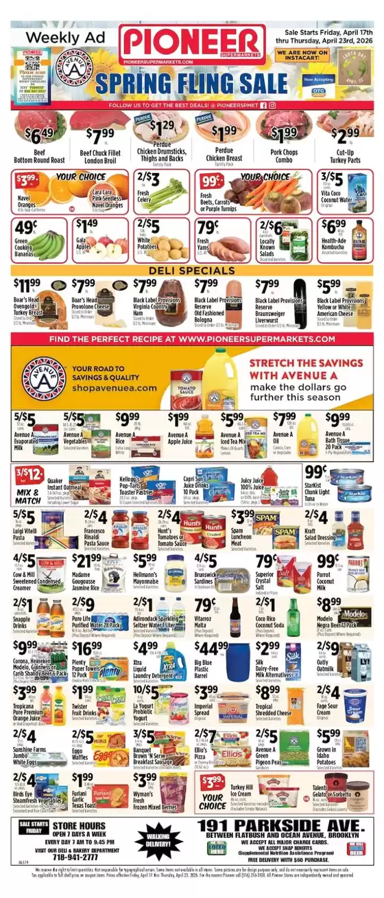 Pioneer Supermarkets catalogue | Our best bargains | 2026-04-17T00:00:00.000Z - 2026-04-23T00:00:00.000Z