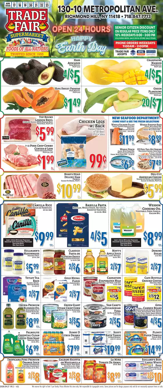 Trade Fair Supermarket catalogue | Great offer for bargain hunters | 2026-04-17T00:00:00.000Z - 2026-04-23T00:00:00.000Z