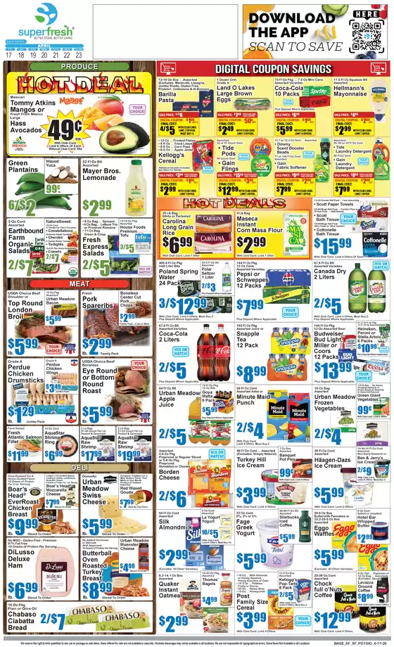 Super Fresh catalogue | Super Fresh weekly ad | 2026-04-17T00:00:00.000Z - 2026-04-23T00:00:00.000Z