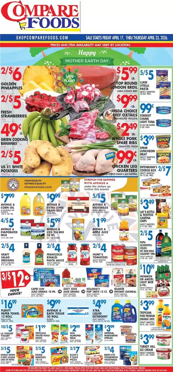 Compare Foods catalogue | Compare Foods weekly ad | 2026-04-17T00:00:00.000Z - 2026-04-23T00:00:00.000Z