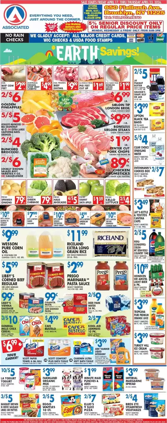 Associated catalogue | Exclusive deals and bargains | 2026-04-17T00:00:00.000Z - 2026-04-23T00:00:00.000Z