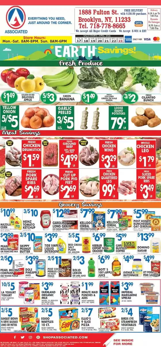 Associated catalogue | Current special promotions | 2026-04-17T00:00:00.000Z - 2026-04-23T00:00:00.000Z