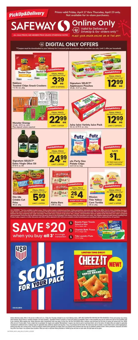 Safeway catalogue in Annapolis MD | Safeway - Eastern - SP | 2026-04-17T00:00:00.000Z - 2026-04-23T00:00:00.000Z
