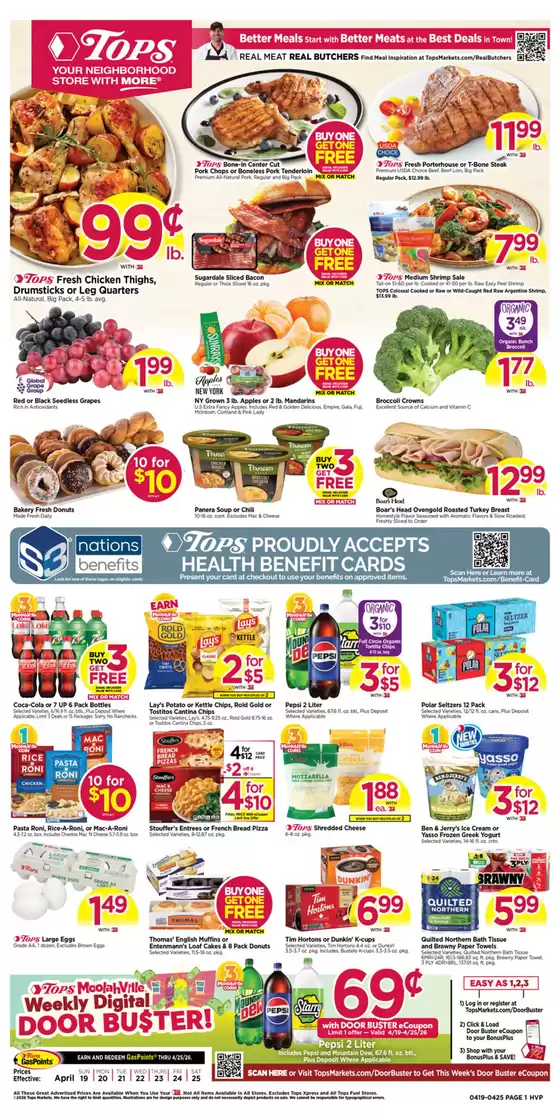 Tops catalogue | Great discounts on selected products | 2026-04-19T00:00:00.000Z - 2026-04-25T00:00:00.000Z