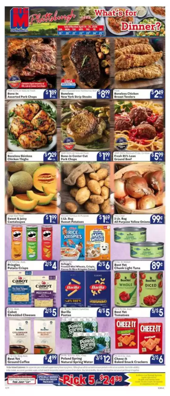 BigM Supermarkets catalogue | Exclusive deals for our customers | 2026-04-19T00:00:00.000Z - 2026-04-25T00:00:00.000Z