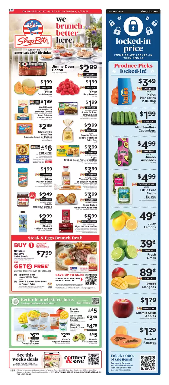 ShopRite catalogue | Great offer for bargain hunters | 2026-04-16T00:00:00.000Z - 2026-04-25T00:00:00.000Z