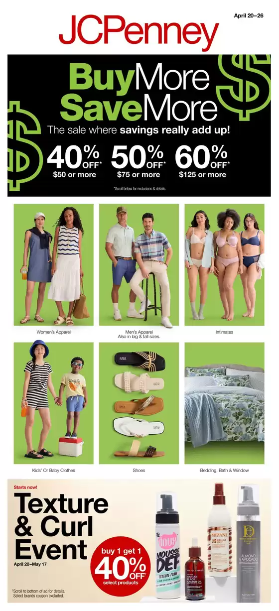 JC Penney catalogue in Springfield OR | Store Ads | 2026-04-20T00:00:00.000Z - 2026-04-26T00:00:00.000Z