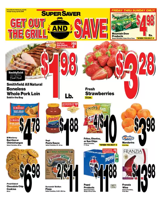 Super Saver catalogue | Great discounts on selected products | 2026-04-22T00:00:00.000Z - 2026-04-28T00:00:00.000Z