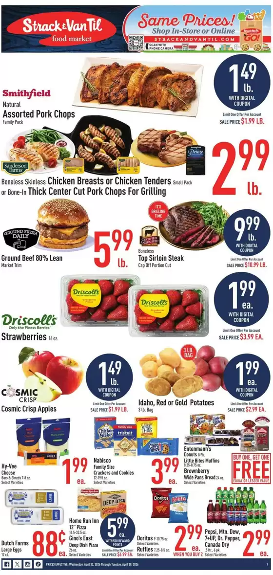 Strack & Van Til catalogue in Merrillville IN | Strack & Van Til flyer | 2026-04-22T00:00:00.000Z - 2026-04-28T00:00:00.000Z