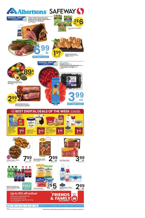 Albertsons catalogue | Exclusive deals for our customers | 2026-04-22T00:00:00.000Z - 2026-04-28T00:00:00.000Z