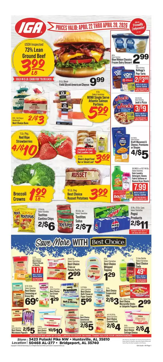 IGA catalogue | Great discounts on selected products | 2026-04-22T00:00:00.000Z - 2026-04-28T00:00:00.000Z
