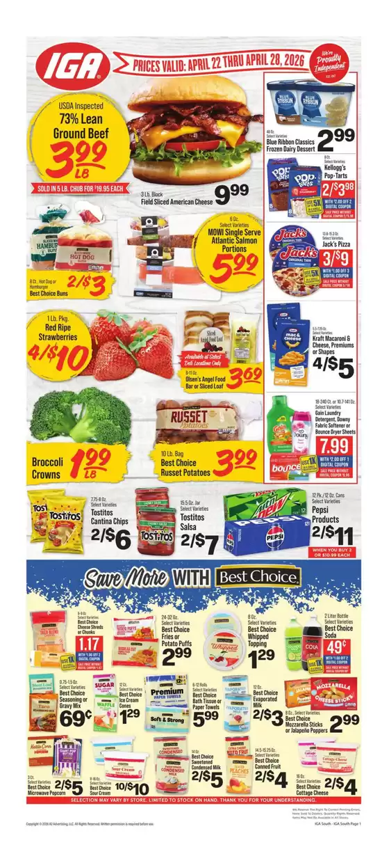 IGA catalogue | Discover attractive offers | 2026-04-22T00:00:00.000Z - 2026-04-28T00:00:00.000Z