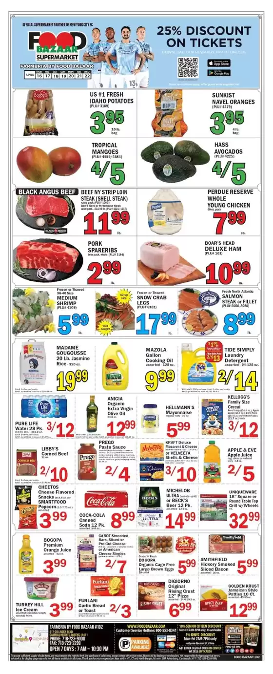 Food Bazaar catalogue | Exclusive bargains | 2026-04-16T00:00:00.000Z - 2026-04-22T00:00:00.000Z