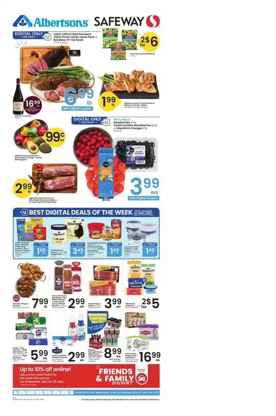 Safeway catalogue | Top offers for all bargain hunters | 2026-04-22T00:00:00.000Z - 2026-04-28T00:00:00.000Z