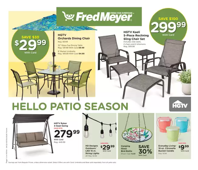 Fred Meyer catalogue in Salem OR | Wide range of offers | 2026-04-22T00:00:00.000Z - 2026-05-05T00:00:00.000Z