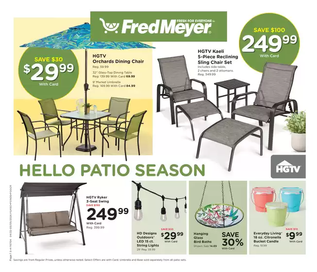 Fred Meyer catalogue in Lacey WA | Great offer for bargain hunters | 2026-04-22T00:00:00.000Z - 2026-05-05T00:00:00.000Z
