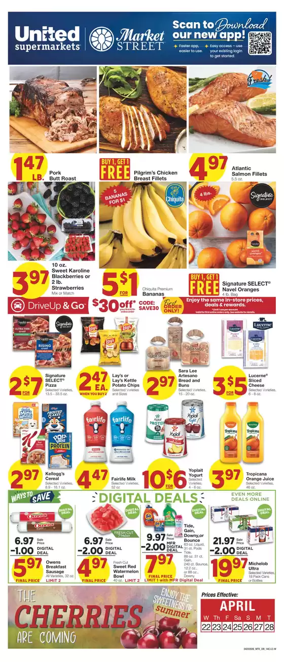 Market Street catalogue | Current deals and offers | 2026-04-21T00:00:00.000Z - 2026-04-28T00:00:00.000Z