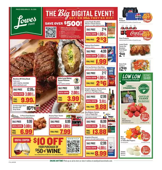 Lowes Foods catalogue | Weekly Ad | 2026-04-22T00:00:00.000Z - 2026-04-28T00:00:00.000Z