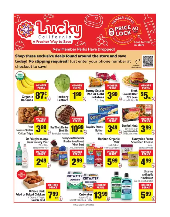Lucky Supermarkets catalogue | Top offers for all bargain hunters | 2026-04-22T00:00:00.000Z - 2026-06-28T00:00:00.000Z