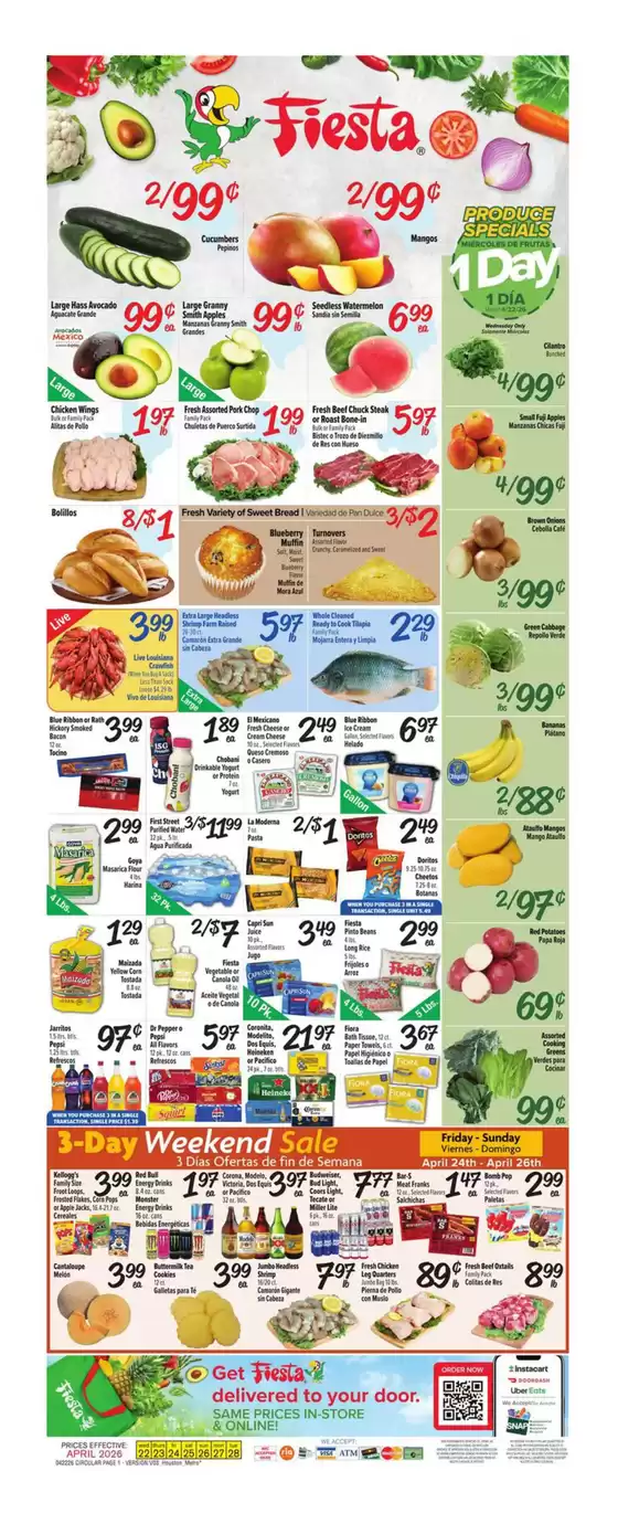 Fiesta Mart catalogue | Wide range of offers | 2026-04-22T00:00:00.000Z - 2026-04-28T00:00:00.000Z