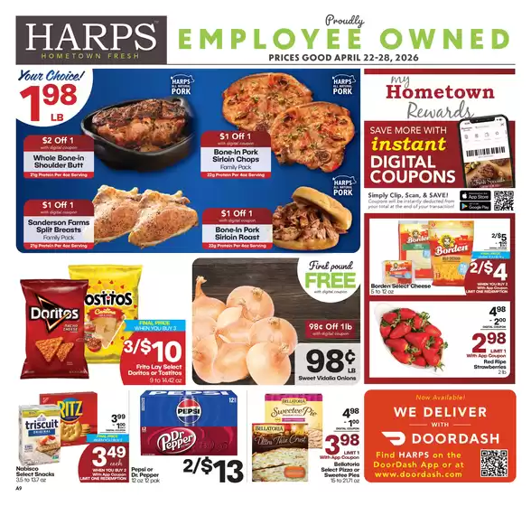 Harp's Market catalogue | Current deals and offers | 2026-04-22T00:00:00.000Z - 2026-04-28T00:00:00.000Z