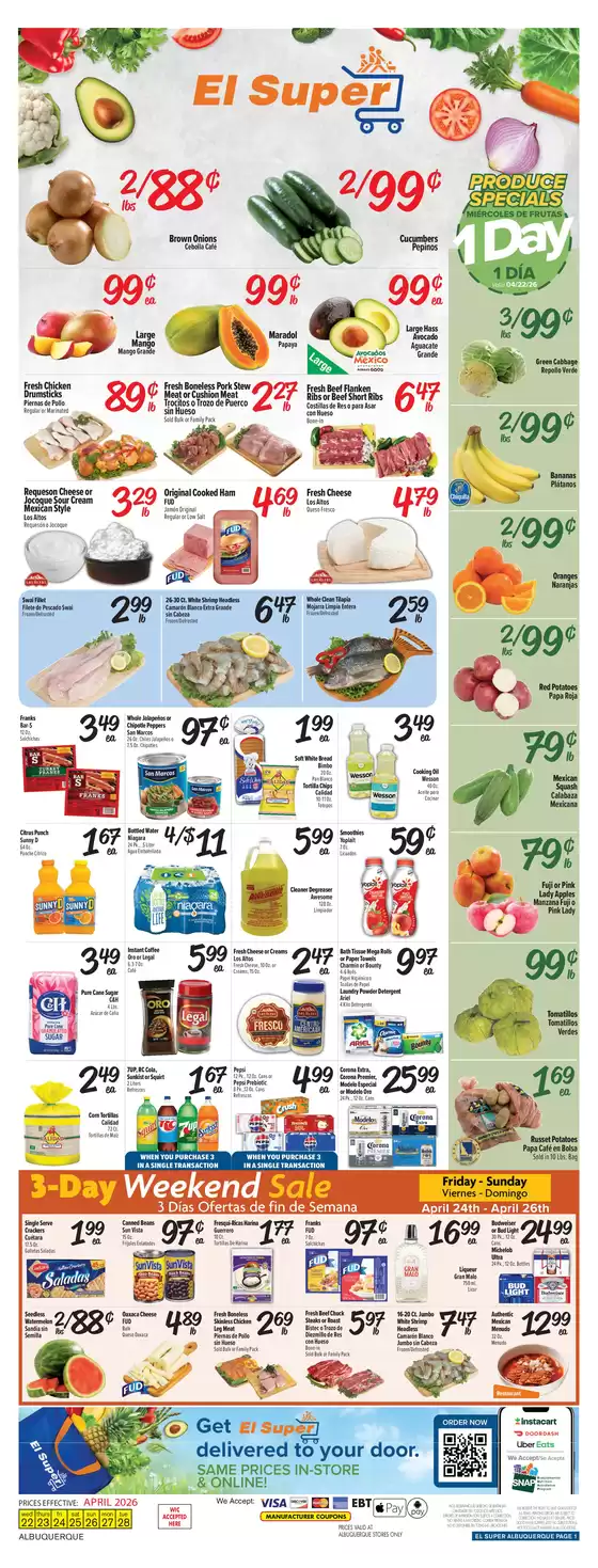 El Super catalogue | Weekly Ad Savings (04/22/26 - 04/28/26) | 2026-04-22T00:00:00.000Z - 2026-04-28T00:00:00.000Z