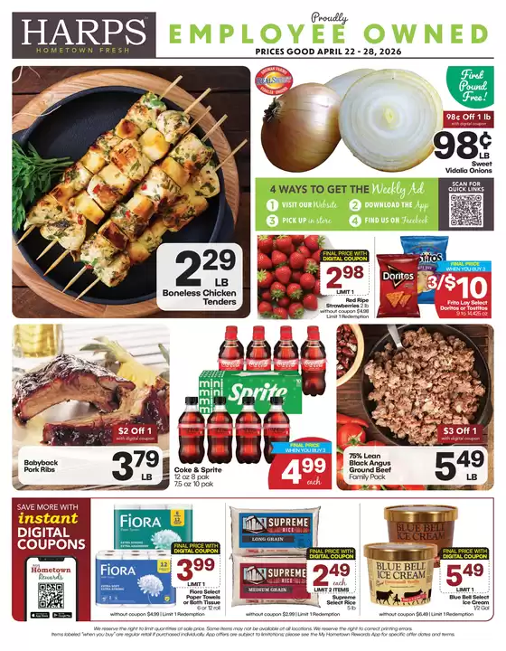 Harp's Market catalogue | Discover attractive offers | 2026-04-22T00:00:00.000Z - 2026-04-28T00:00:00.000Z