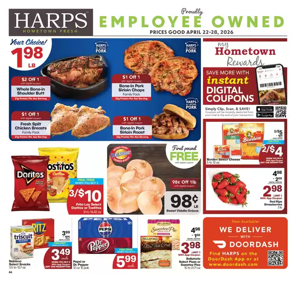 Harp's Market catalogue | Great offer for all customers | 2026-04-22T00:00:00.000Z - 2026-04-28T00:00:00.000Z