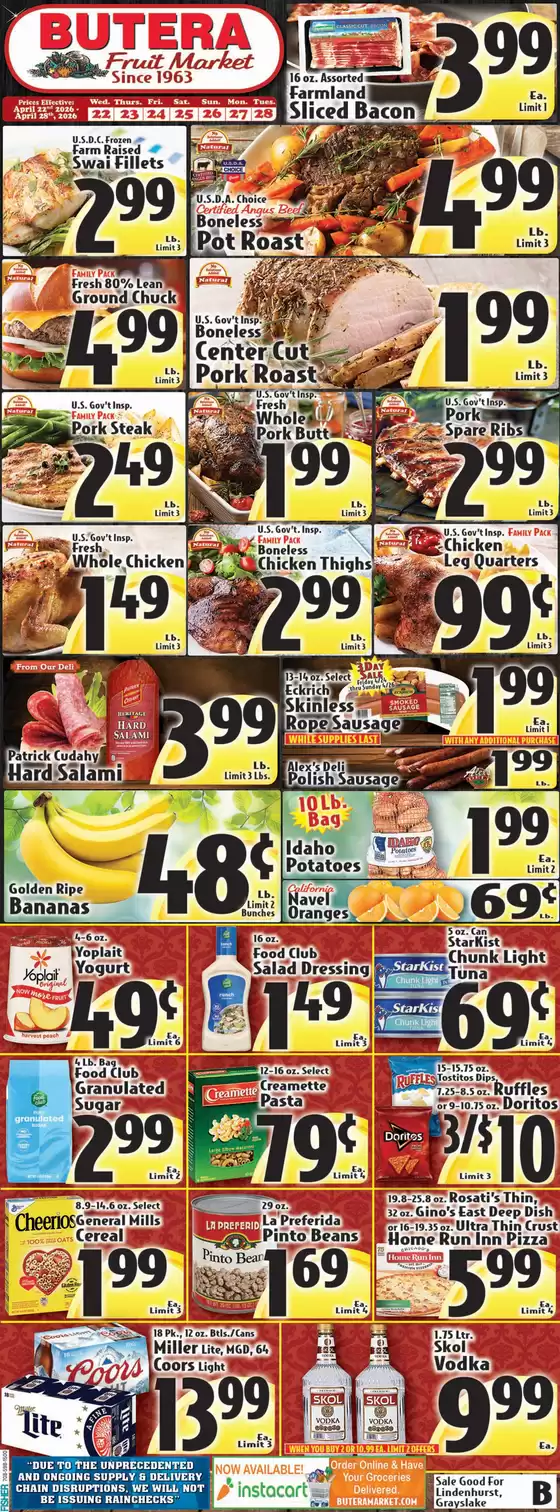 Butera catalogue | Top deals for all customers | 2026-04-22T00:00:00.000Z - 2026-04-28T00:00:00.000Z