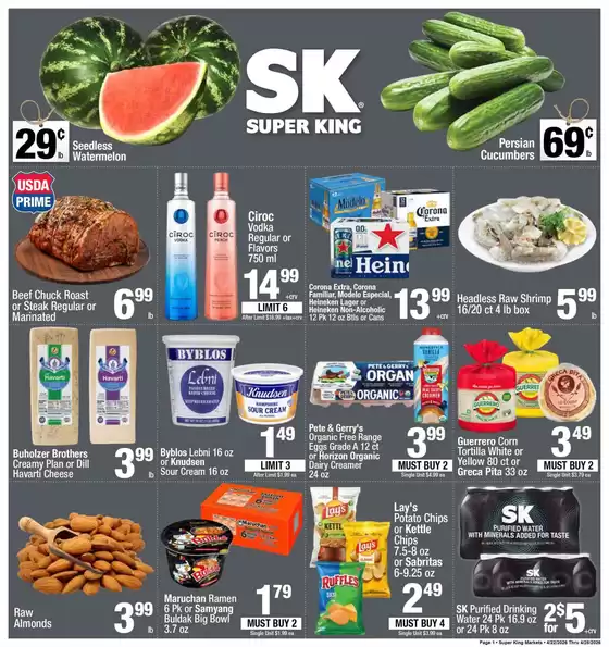 Super King Markets catalogue | Weekly add Super King Markets | 2026-04-22T00:00:00.000Z - 2026-04-28T00:00:00.000Z