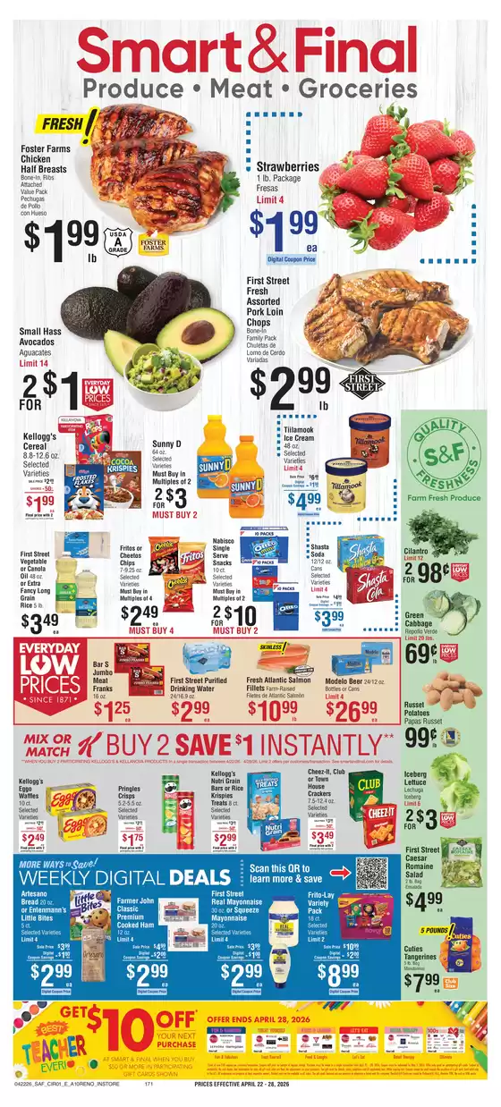 Smart & Final catalogue | Save now with our deals | 2026-04-22T00:00:00.000Z - 2026-04-23T00:00:00.000Z