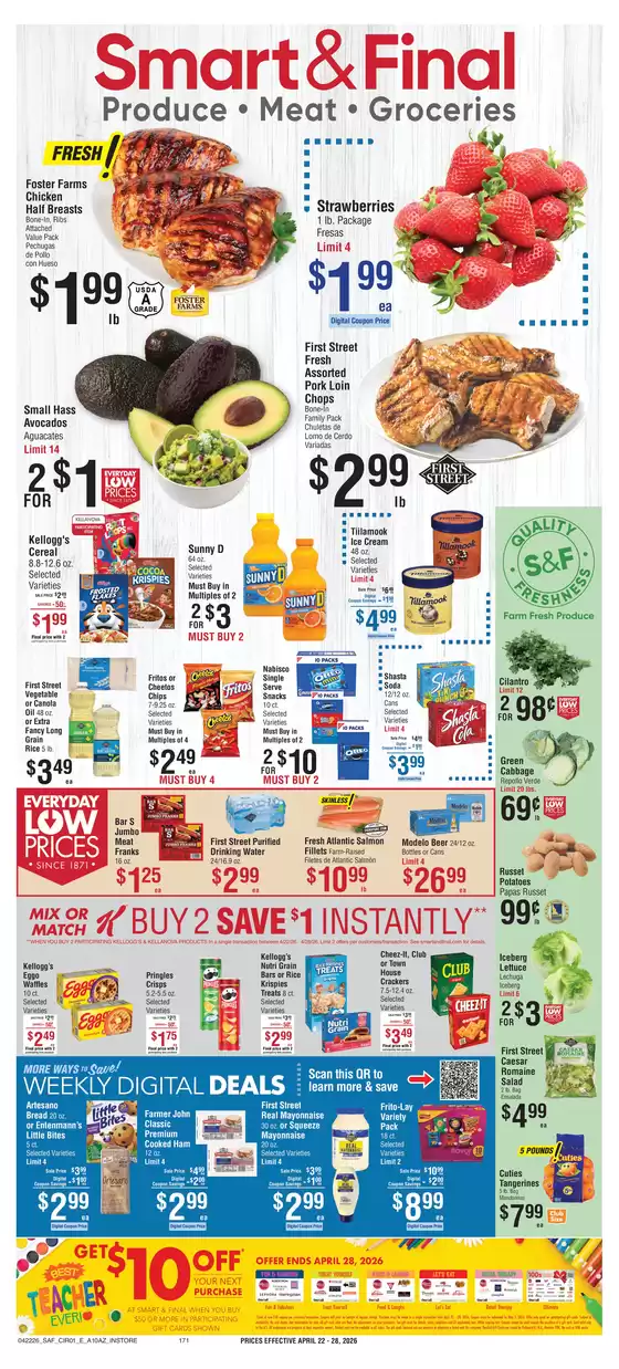 Smart & Final catalogue | Discover attractive offers | 2026-04-22T00:00:00.000Z - 2026-04-23T00:00:00.000Z