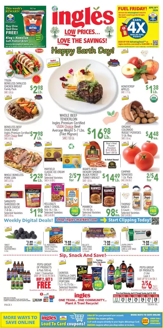 Ingles Markets catalogue | Exclusive bargains | 2026-04-22T00:00:00.000Z - 2026-04-28T00:00:00.000Z