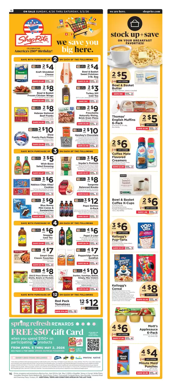 ShopRite catalogue | Discounts and promotions | 2026-04-23T00:00:00.000Z - 2026-05-02T00:00:00.000Z