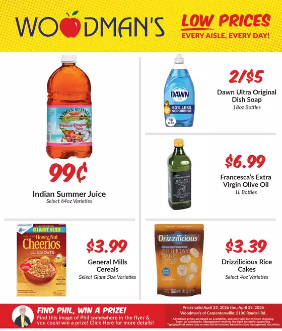 Woodman's catalogue | Top offers for all bargain hunters | 2026-04-23T00:00:00.000Z - 2026-04-29T00:00:00.000Z